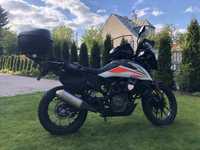 KTM 390 ADV. A2. 3kkm. Salon Pl. Mega wyposazony. Kask + opony teren.