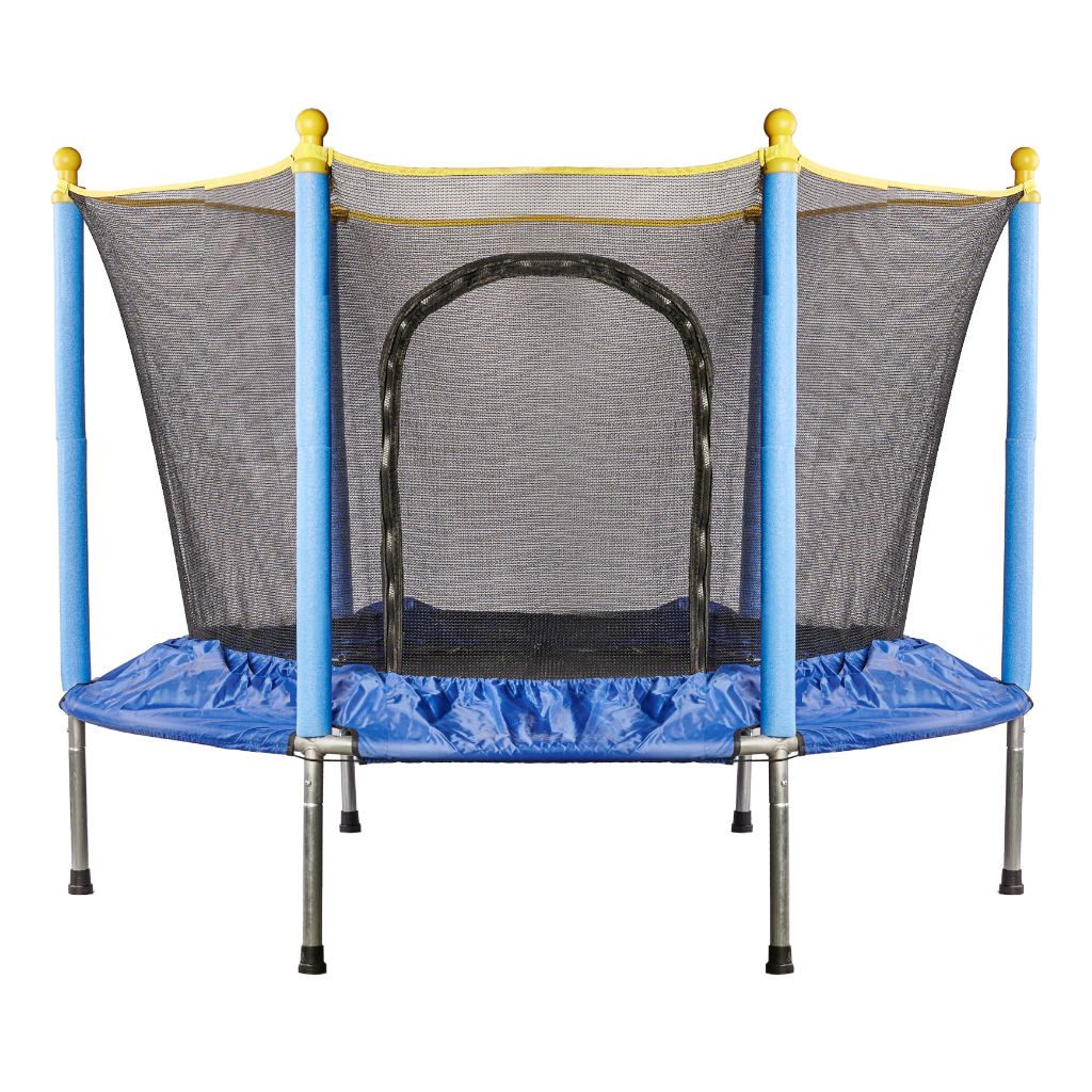 trampolina ogrodowa dla dzieci siatka 140cm 55inch 80kg