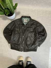 80s-90s Vintage leather jacket / вінтажна куртка косуха