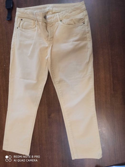 Spodnie bezowe damskie r. 29/32