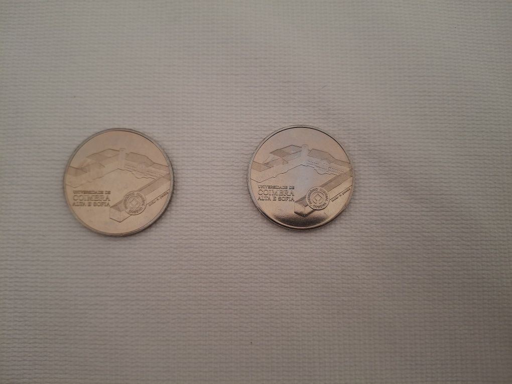5 moedas Univ. Coimbra Alta e Sofia 2014