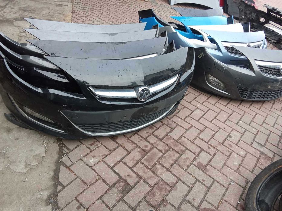 Opel Astra J IV Z179 BŁOTNIK maska pas chłodnica belka reflektor