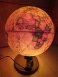 Globo Terrestre Luminoso • Vintage 1980