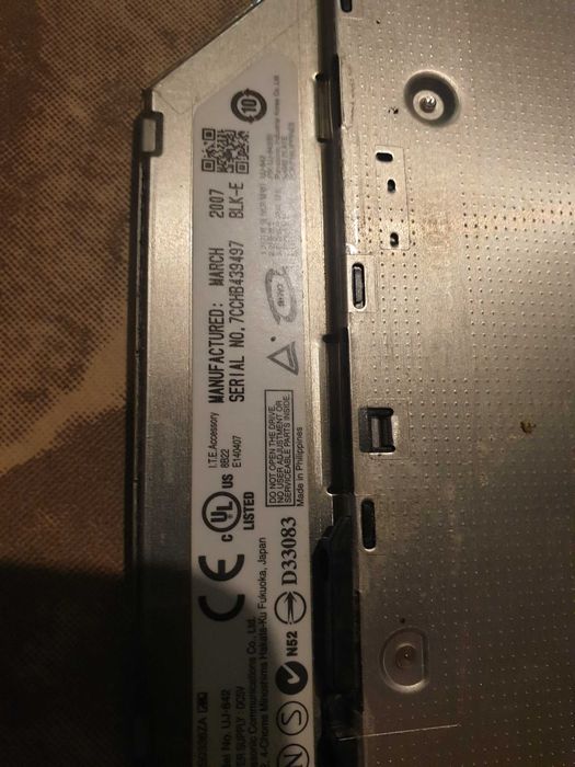 Napęd DVD-RW do laptopa IBM / Lenovo