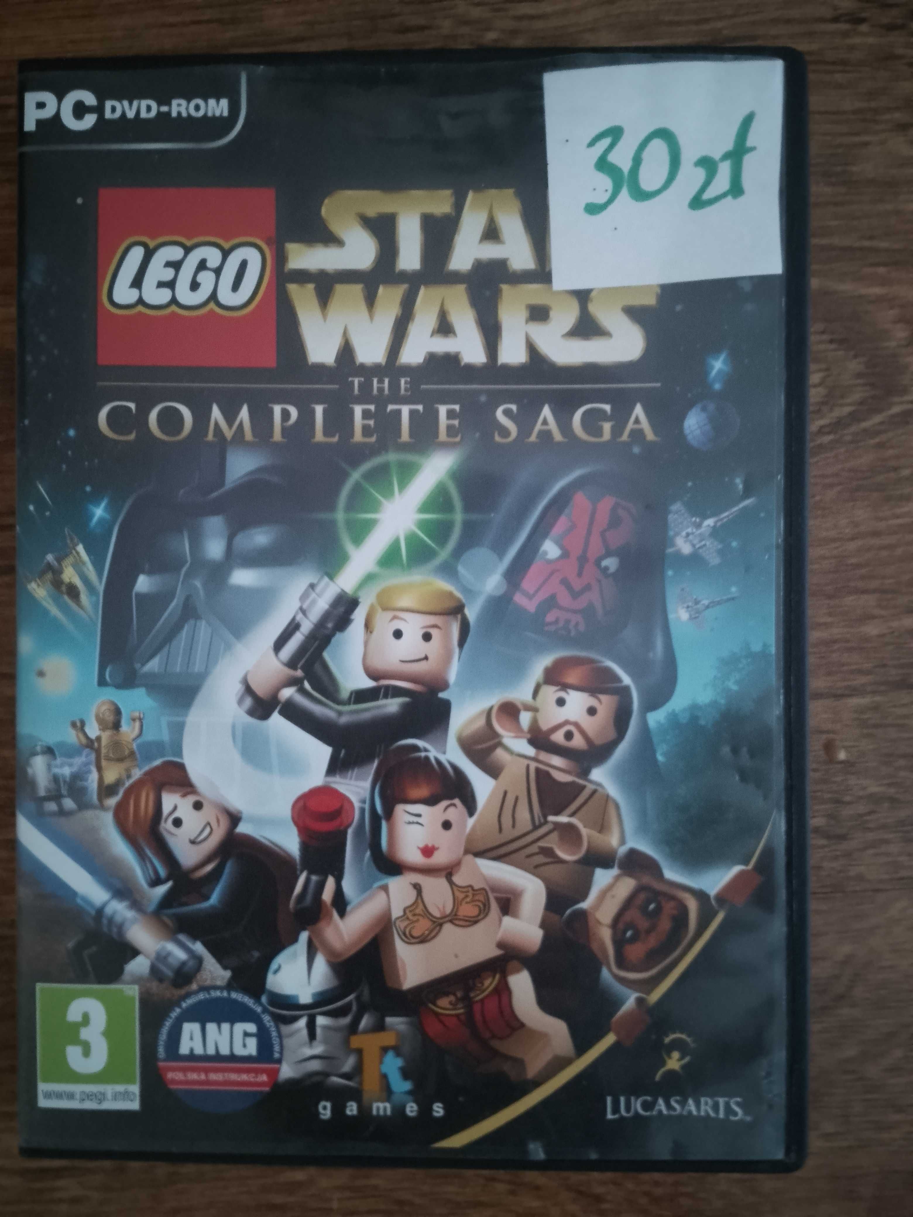 gra orginalna na komputer STAR WARS SAGA