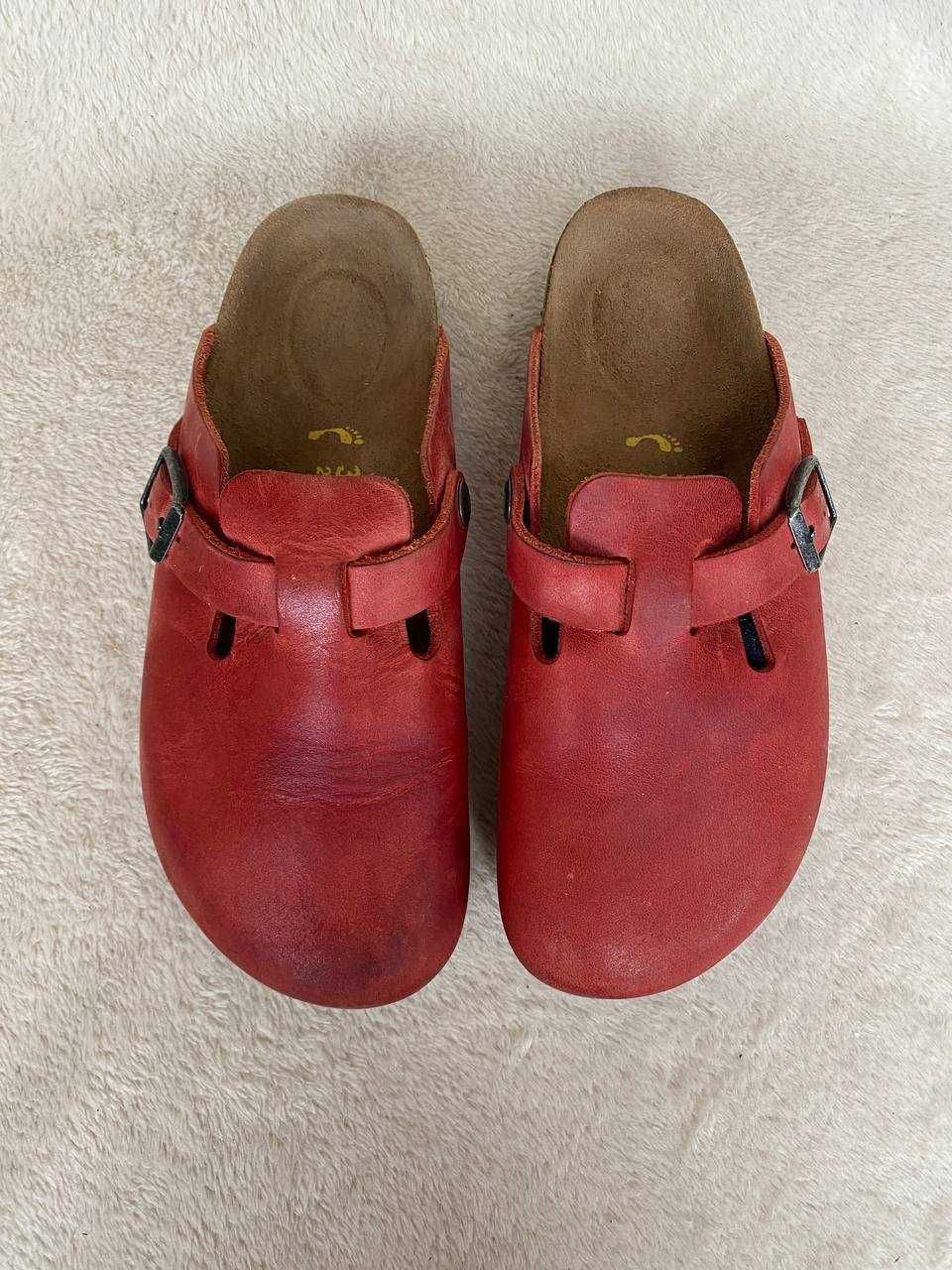 Сабо birkenstock boston Oiled Leather clog оригінал розм 36