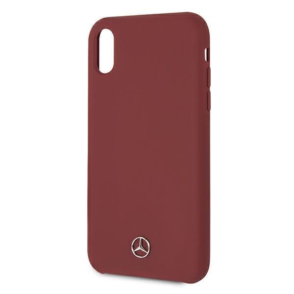 Mercedes Mehci61Silre Iphone Xr Czerwony/Red Hardcase Silicone Line