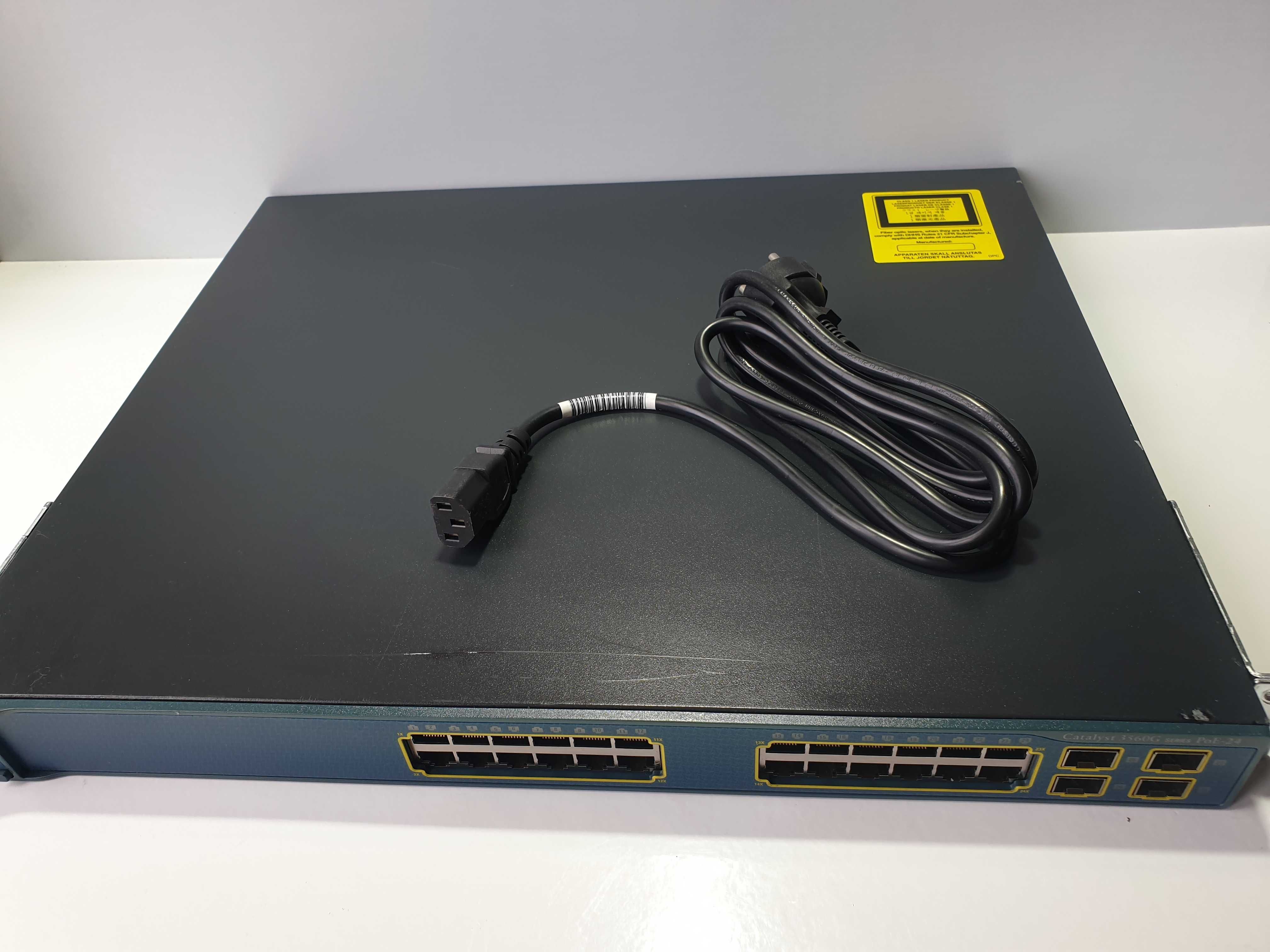 Комутатор Cisco WS-C3560G-24PS-S