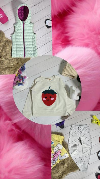 Осінній,зимовий одяг для дівчаток на ріст 122-128