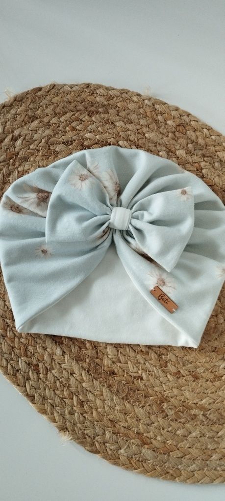 Turban i chusta z falbanką roz. 47