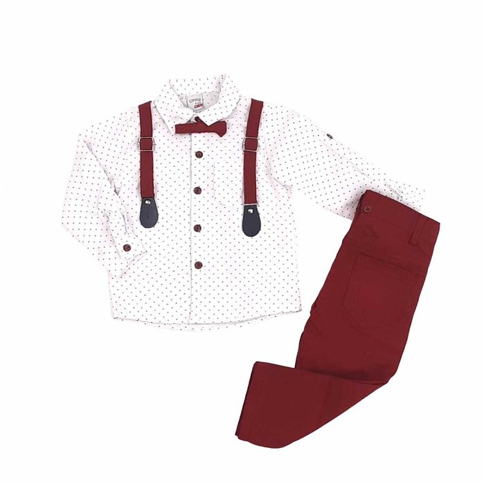 nowy zestaw komplet czerwony na święta sesję 98