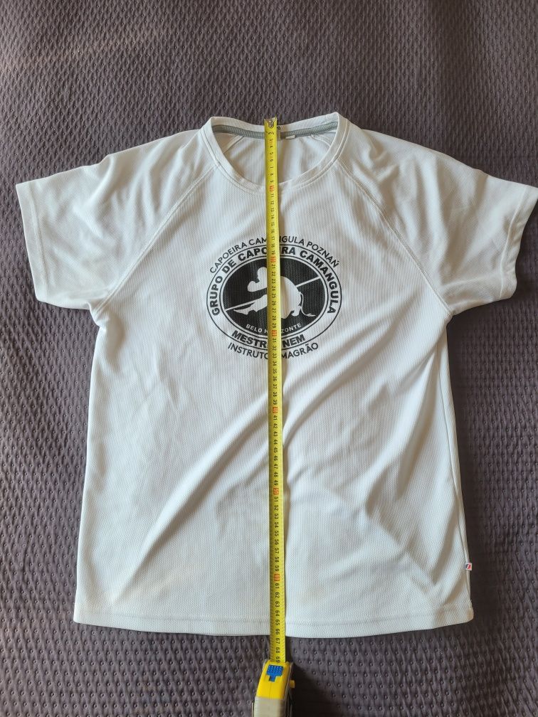 Biała koszulka T-shirt Capoeira Camangula