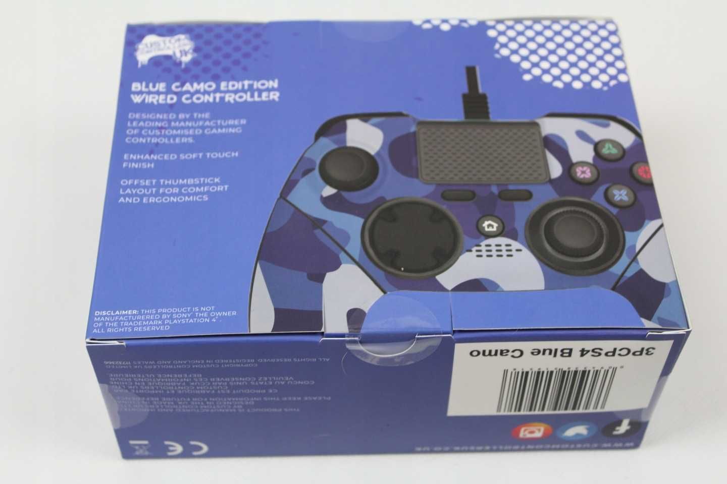 Nowy Pad przewodowy do PS4 X Rocker 3 metry Blue Camo