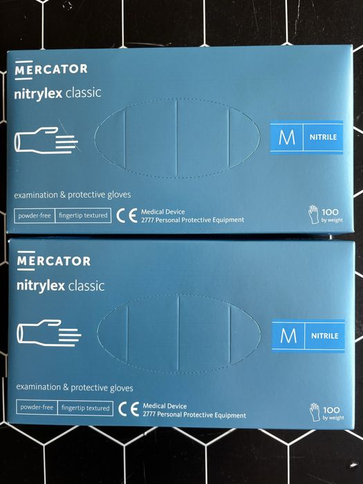 Rekawiczki nitrylowe rozmiar M