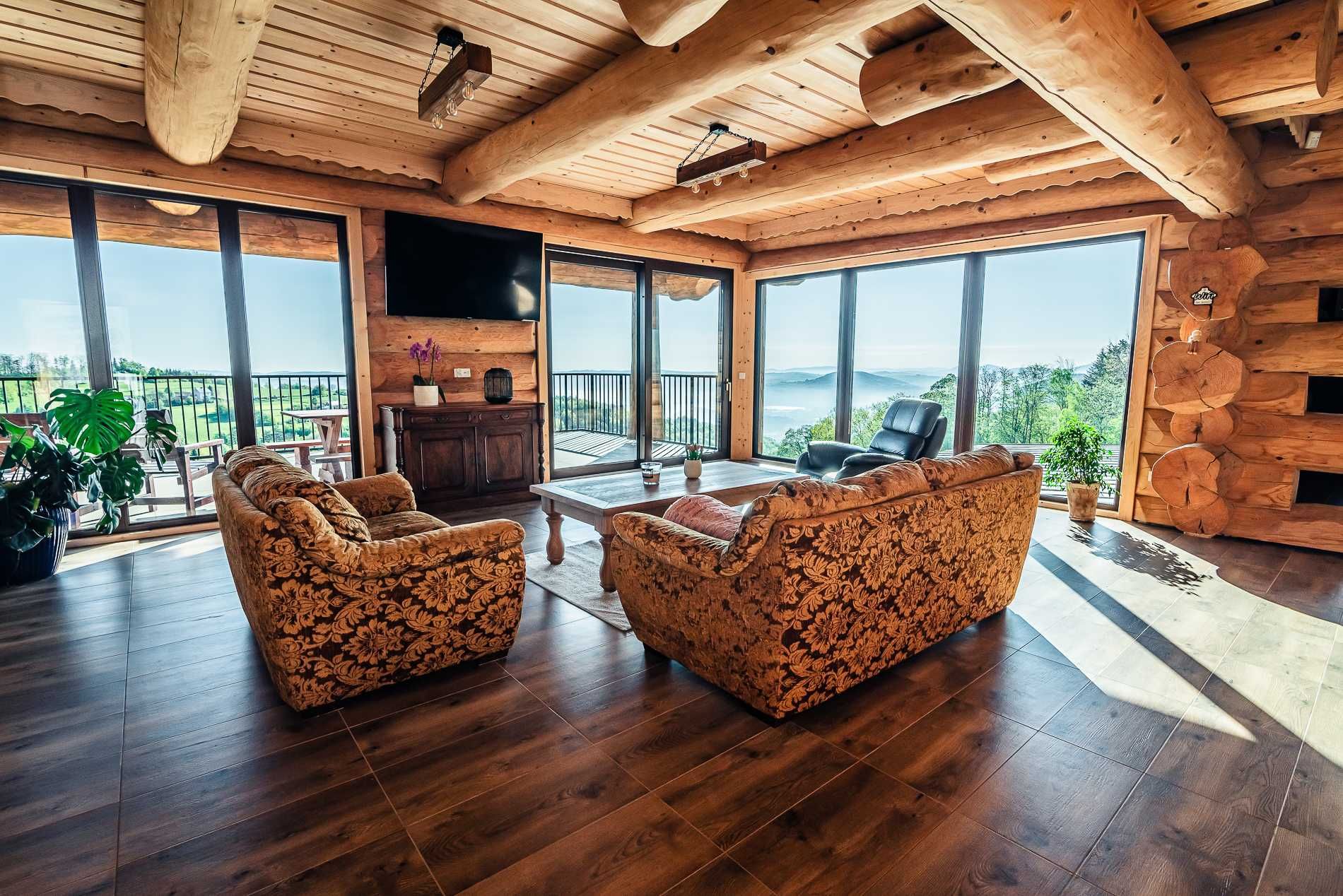 Dom z bali ''SERAFINÓWKA'' 23 osoby, sauna, basen