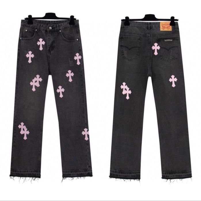 Джинсы Chrome Hearts Штаны Хром Хартс 1:1
