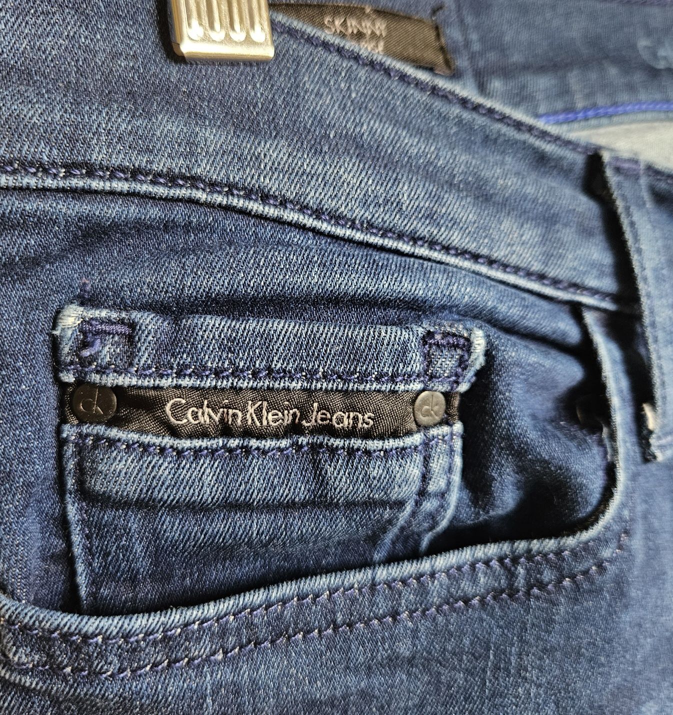 Calvin Klein Jeans, skinny jeans, klasyczne jeansy, rozmiar S,