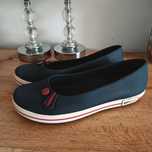 Baleriny crocs w9 granatowe 39/40