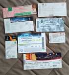 40 Bilhetes Futebol Sporting UEFA antigos