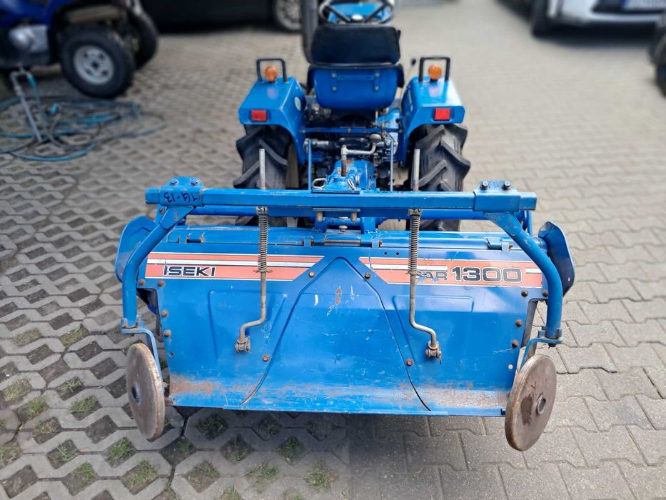 traktorek ISEKI TU 1600 z glebogryzarką, zadbany