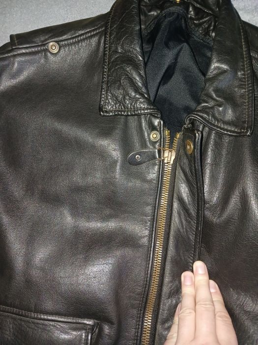 Чоловіча шкіряна куртка бомбер авіатор xxl / куртка кожаная мужская