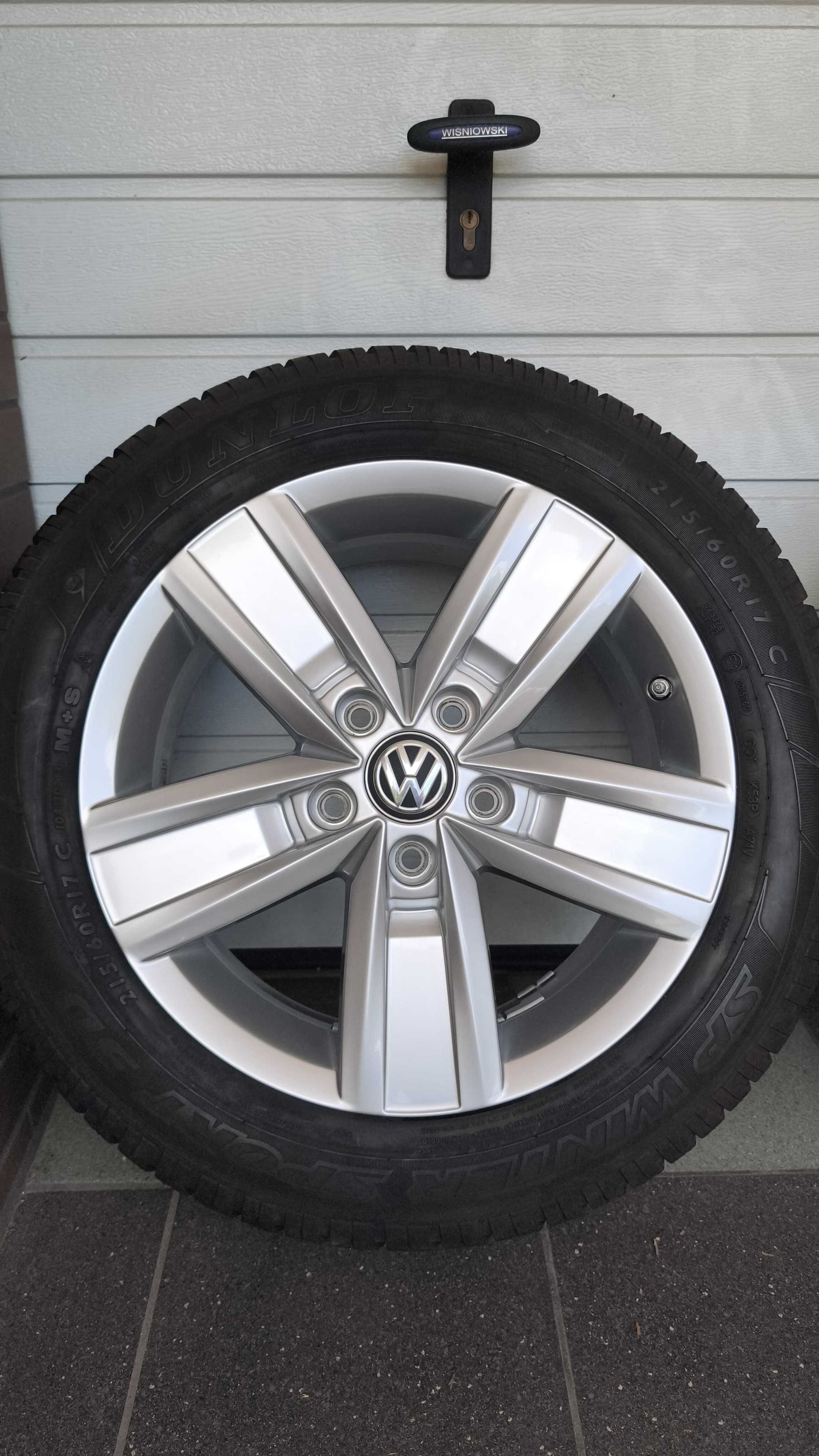 Koła Vw Transporter T6.1 T6 T5 17" opony zima 215/60/17C 5x120(OL1919)