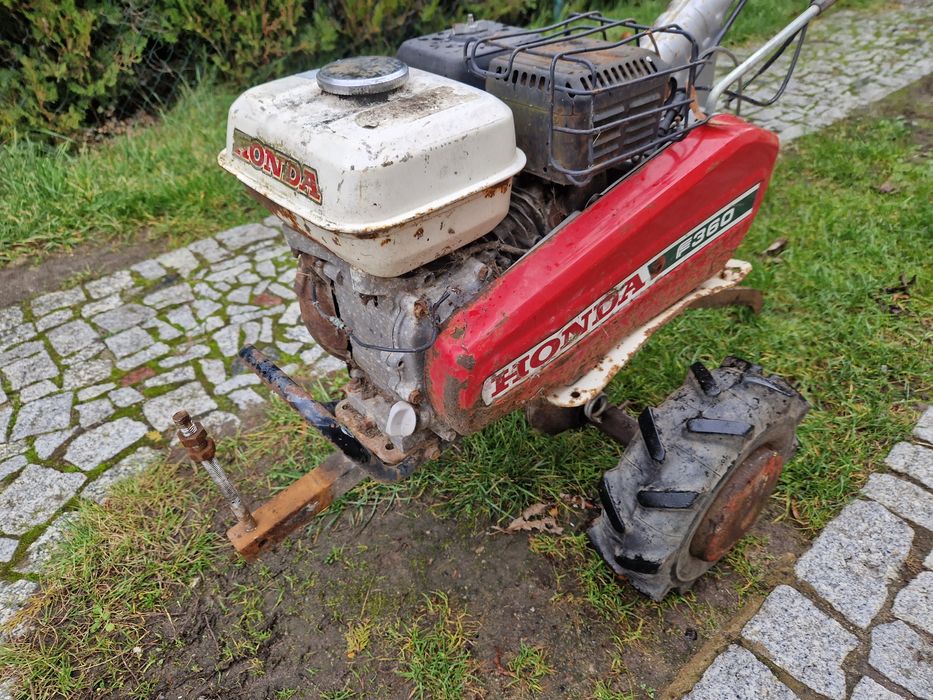 Traktorek dzik glebogryzarka HONDA F360 - USZKODZONA za grosze!