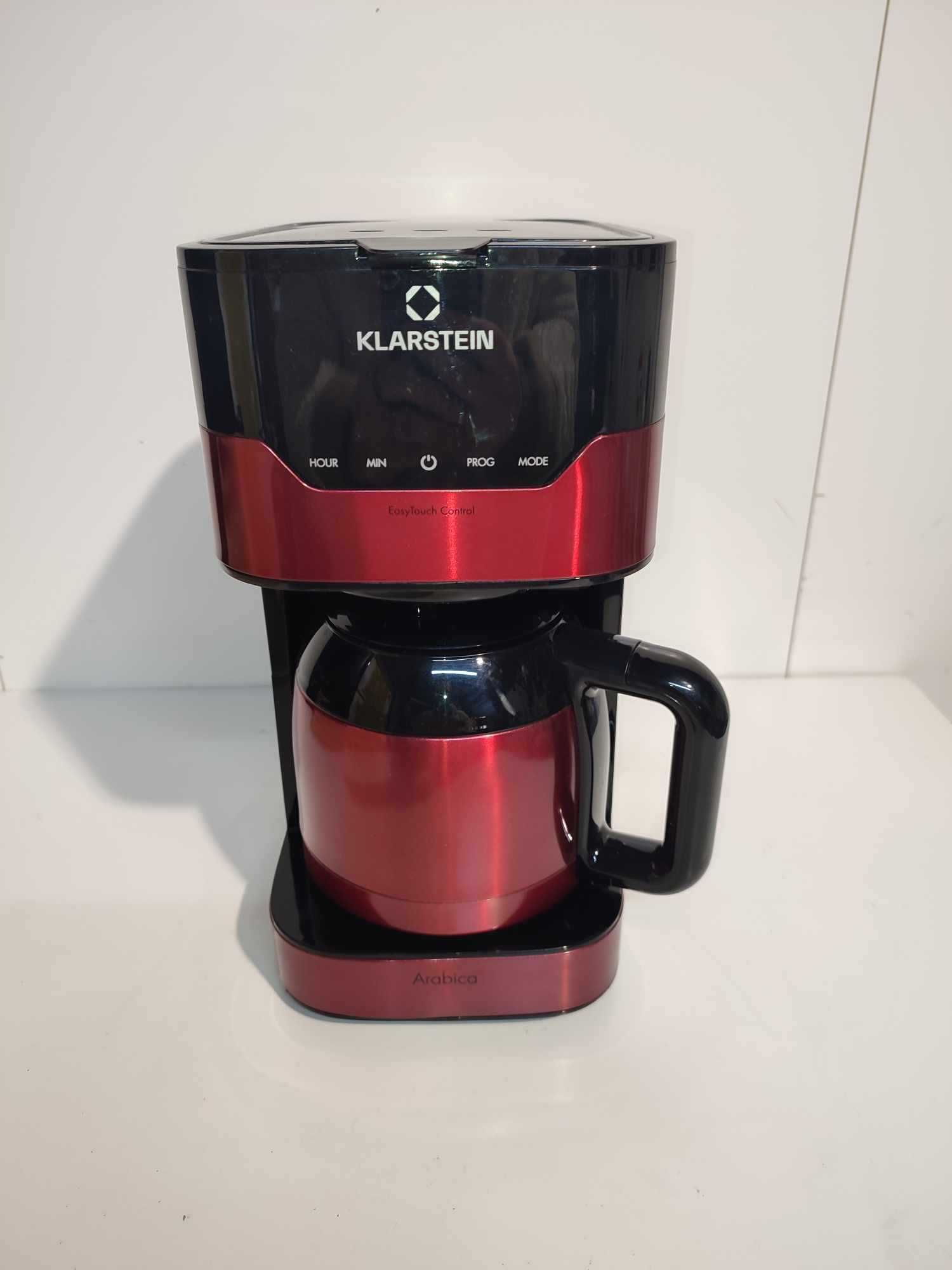 Ekspres przelewowy Klarstein Arabica 1,2 l czerwony