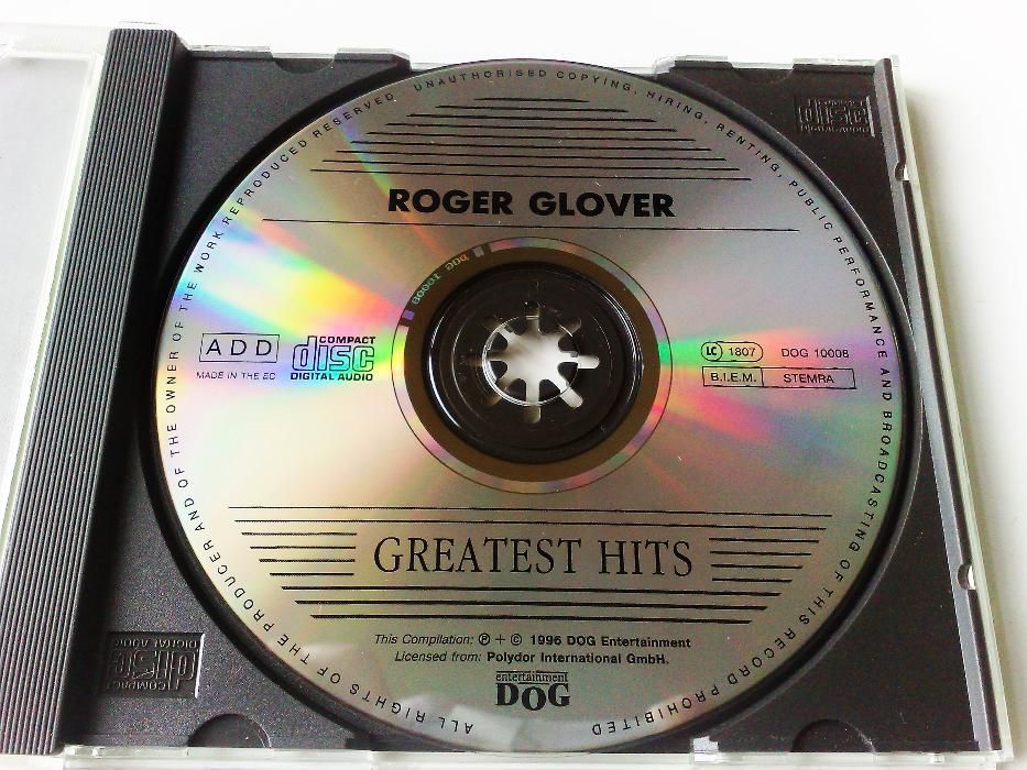 Roger Glover - Greatest Hits (1996 Unofficial Release) & DVD