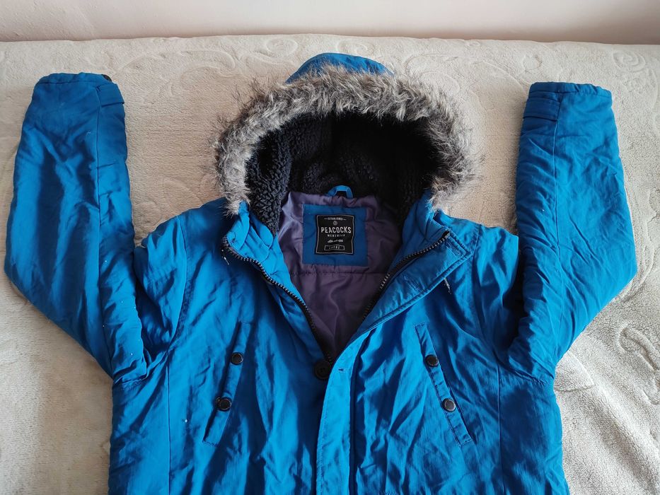 Kurtka Męska Zimowa Parka Peacocks Menswear L