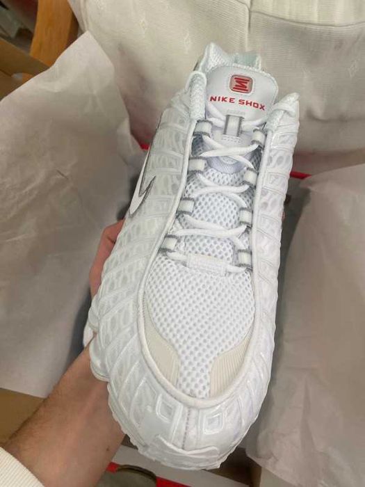 Buty meskie Mokasyny Nike_Shox_TL_White R.38