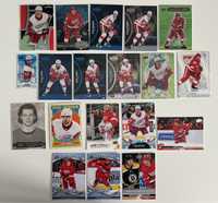 Detroit Red Wings karty nhl hokejowe upper deck, sp, metal, mvp