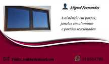 Assistência em portas e janelas alumínio, estores, portões de garagem