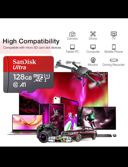 Оригінал карта пам'яті SanDisk Ultra 128 GB