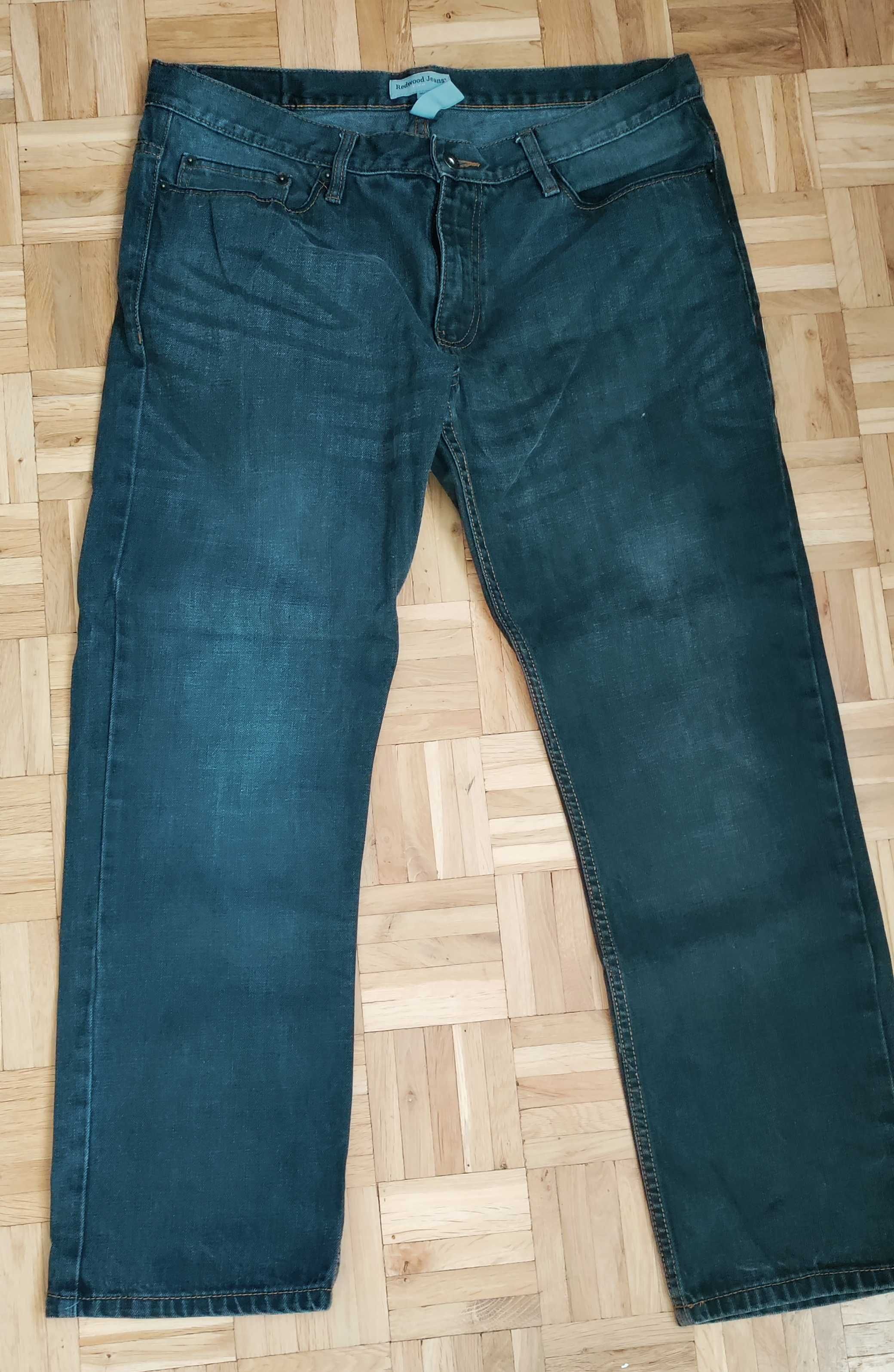 Spodnie jeansy dżinsy męskie 36/30 pas 95 cm straight fit