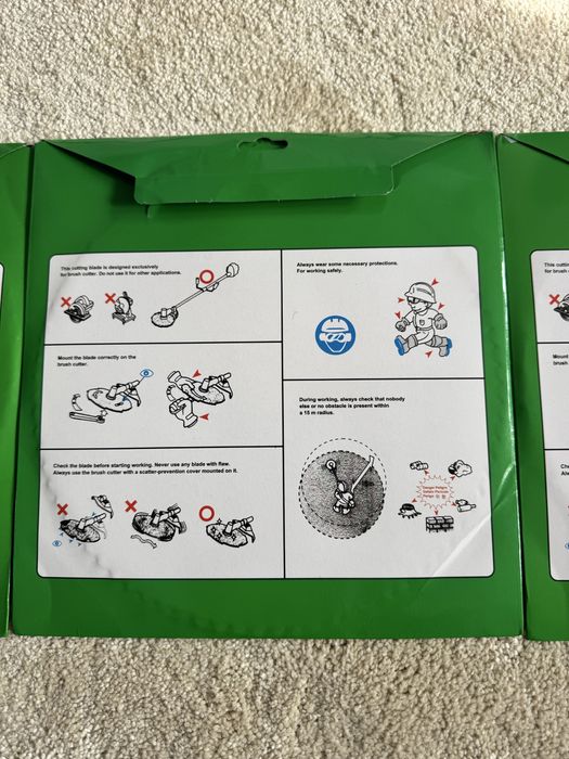 Zestaw pil do kosy spalinowej zeby widiowe