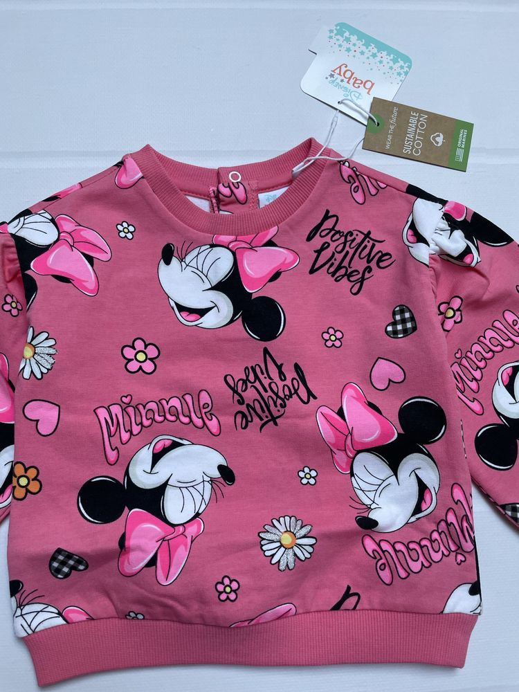 74 Original Marines 6-9 mies. bluza Disney Minnie Mouse piękna markowa