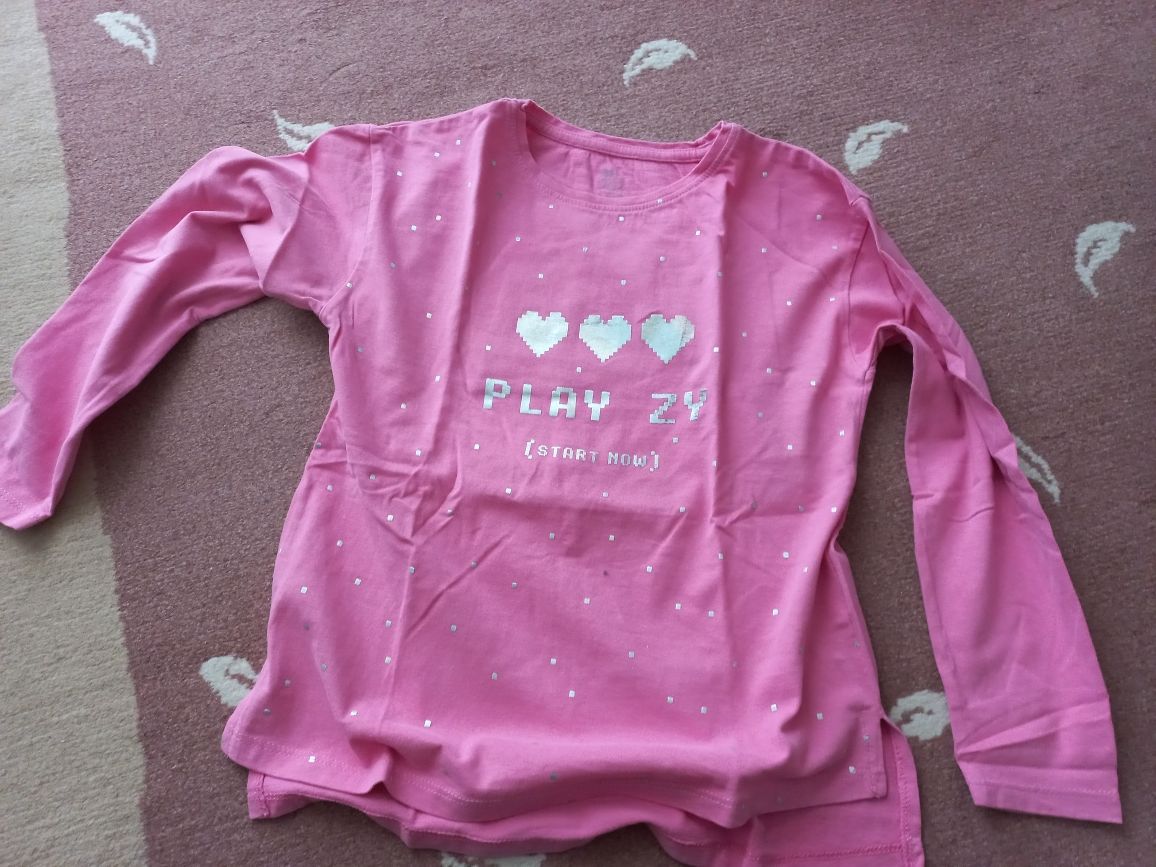 Camisola manga comprida rosa