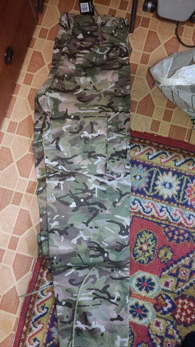 Штаны Комбат, BRITISH, 32 размер Военная форма, камуфляж