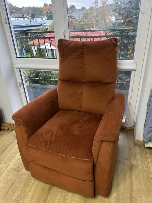 Fotel elektryczny z masazem neptun velvet