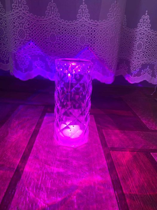 Прозора Нічна Лампа