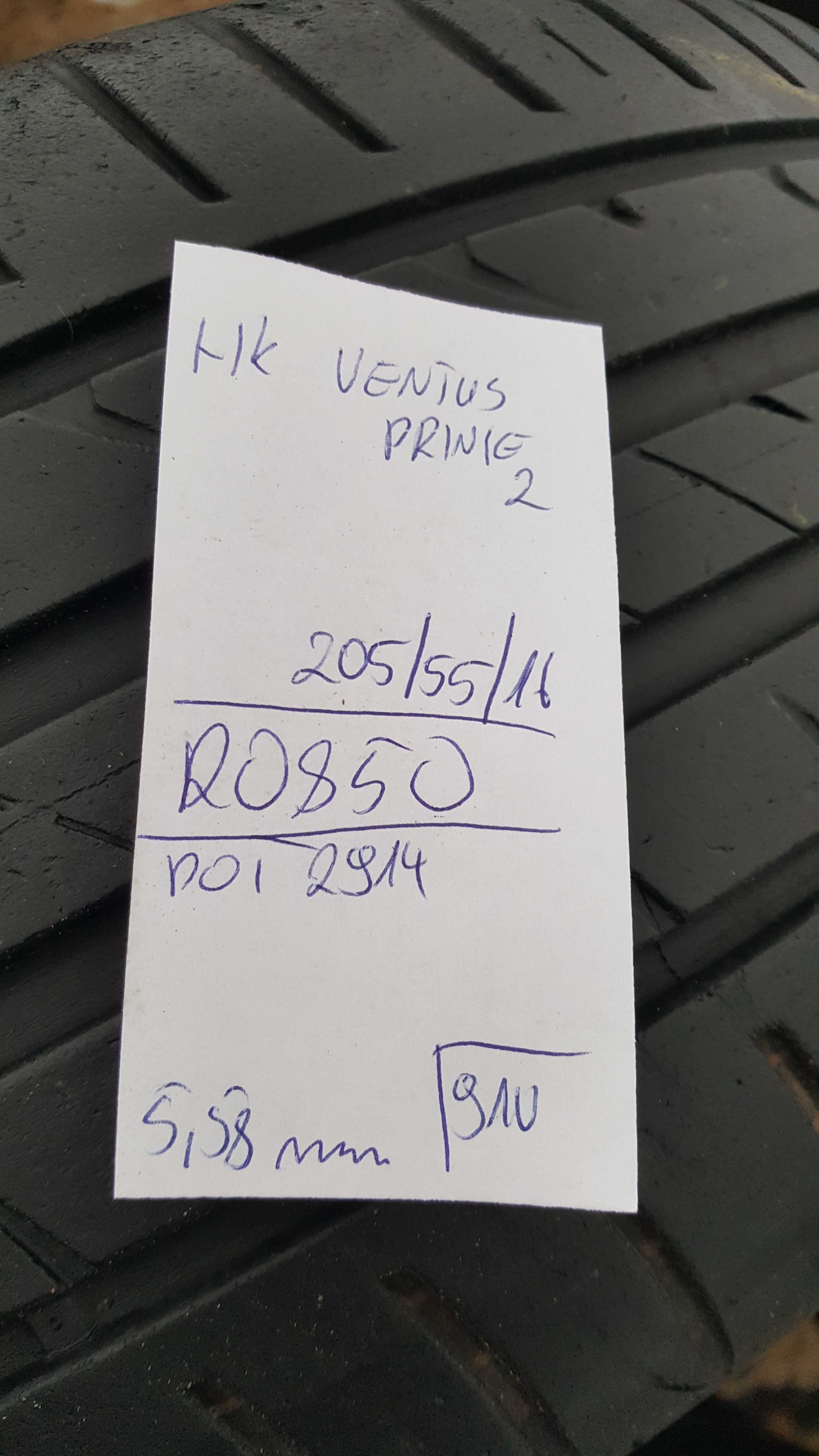 Hankook 205/55 r16 Ventus Prime 2 /// 5,6mm!!!