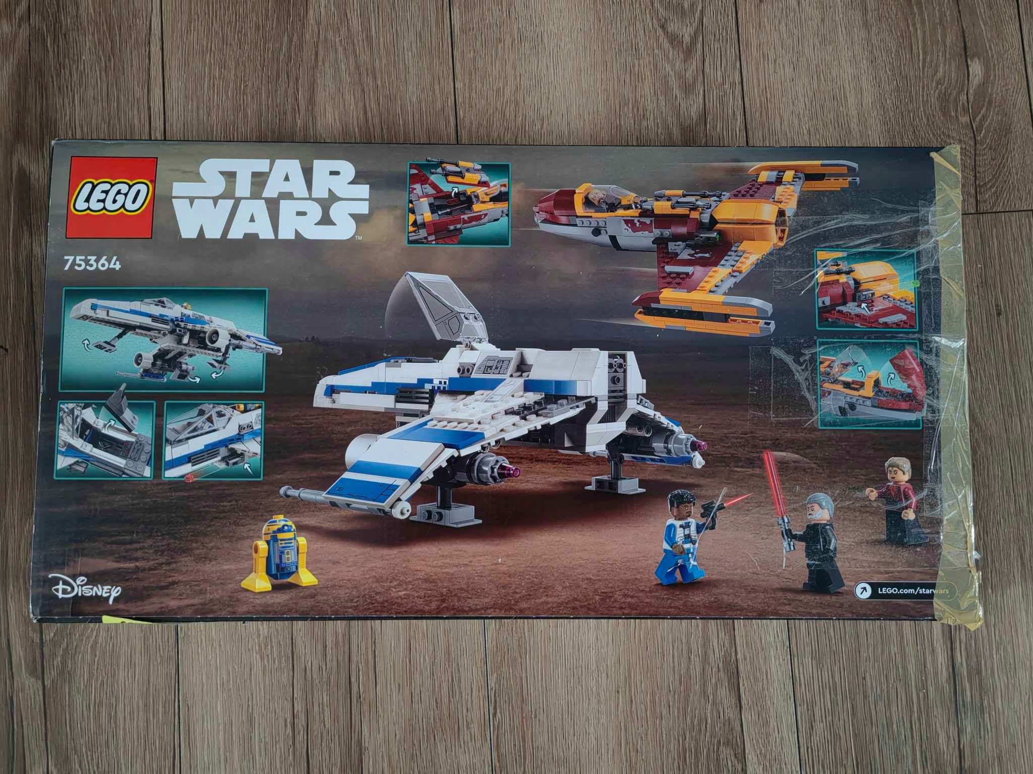 Lego Star Wars 75364 Star Wars E-Wing Kontra Myśliwiec