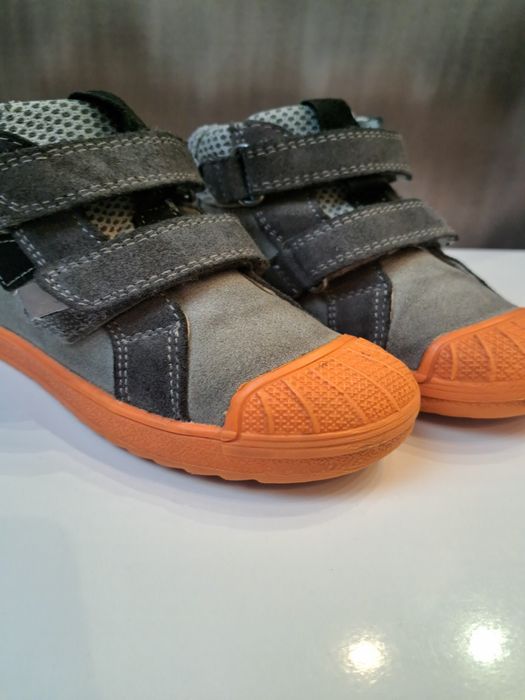 Buty chłopięce trzewiki jesienne na rzepy przejściowe Bartek rozmiar24