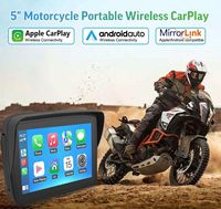 Беспроводной CarPlay & Android Auto для Мотоцикла, мото навигатор