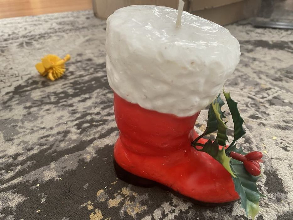 Świece, ozdoby świąteczne