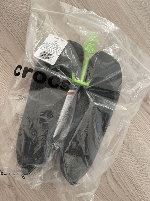 НОВІ! Жіночі балетки Crocs Brooklyn Flat 38-39 24 см Black
