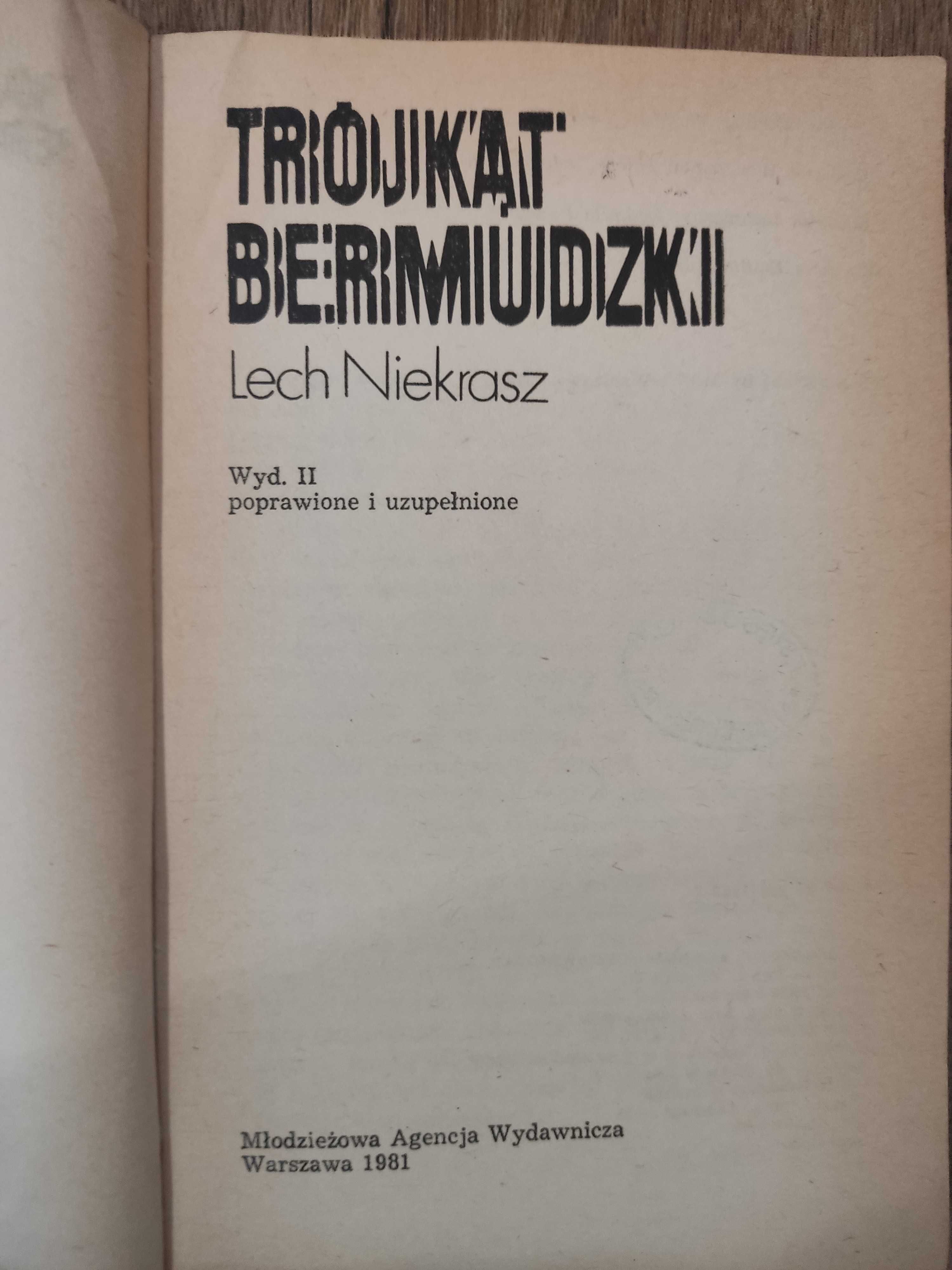 Trójkąt Bermudzki (Wydanie drugie), Lech Niekrasz, 1981