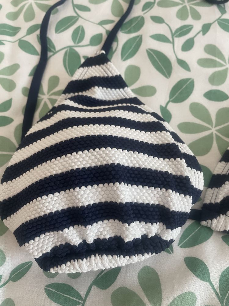 Bikini praia azul/branco