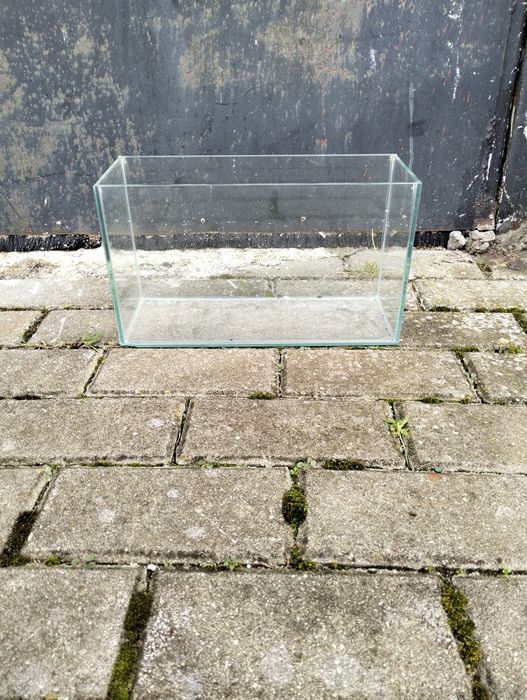 Akwarium małe szklane